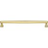 Heritage Brass Cabinet Pull Deco Design 254mm CTC Polished Brass Finish