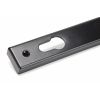 Black Monkeytail Slimline Lever Espag. Lock Set - LH