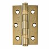 Eclipse 14852MAB - 76x51x2mm MAB Ball Bearing Hinge Grade 7 - (Pair) - Antique Brass