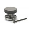 Pewter Brompton Centre Door Knob (Beehive)