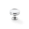 Alexander & Wilks - Lynd Cupboard Knob - Polished Chrome - 38mm