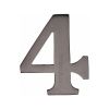 Heritage Brass Numeral 4 Self Adhesive 51mm (2") Matt Bronze finish