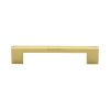 Heritage Brass Cabinet Pull Metro Design 128mm CTC Polished Brass Finish