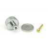 Satin Chrome Brompton Cabinet Knob - 25mm (Plain)