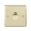 Eurolite Stainless Steel 1 Gang Dimmer Polished Brass