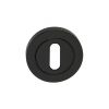 Oval Standard Escutcheon Matt Black