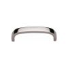 Heritage Brass Cabinet Pull D Shaped 89mm CTC Polished Nickel Finish