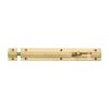 Heritage Brass Door Bolt Straight 8" x 1.25" Satin Brass finish