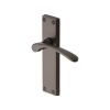 Heritage Brass Door Handle Lever Latch Sophia Design Matt Bronze finish