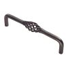 Steel Cage Pull Handle - Antique Steel