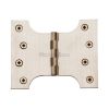 Heritage Brass Parliament Hinge Brass 4" x 3" x 5" Satin Nickel finish