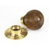 Rosewood and PB Cottage Mortice/Rim Knob Set - Small