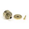 Aged Brass Kelso Cabinet Knob - 32mm (Plain)