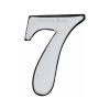 Heritage Brass Numeral 7 Self Adhesive 51mm (2") Polished Chrome finish