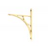 Aged Brass Tyne Shelf Bracket (260mm x 200mm)