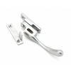 Satin Chrome Night-Vent Locking Peardrop Fastener - RH