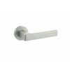 CleanTouch Anti-Bac Forme Asti Lever Door Handle on Minimal Round Rose - Satin Chrome