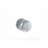 Old English Harrogate Solid Brass Mushroom Mortice Knob on Concealed Fix Rose - Satin Chrome