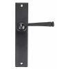 Black Large Avon Lever Latch Set