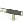 Pewter Half Brompton Pull Handle - Medium