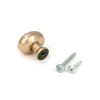 Polished Bronze Moore Cabinet Knob - 32mm