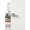 Forme Asti Lever Door Handle on Minimal Square Rose - Urban Graphite