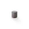 Alexander & Wilks - Brunel Knurled Cylinder Cupboard Knob - Dark Bronze PVD - 20mm