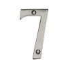 Heritage Brass Numeral 7 Face Fix 76mm (3") Satin Nickel finish