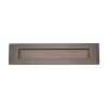 Heritage Brass Letterplate 13" x 3" Matt Bronze finish