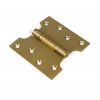 Satin Brass 4" x 2" x 4"  Parliament Hinge (pair) ss