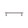 Heritage Brass Cabinet Pull Phoenix Design with 16mm Rose 96mm CTC Polished Nickel finish