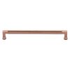 Heritage Brass Cabinet Pull Bauhaus Design 254mm CTC Satin Rose Gold Finish