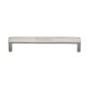 Heritage Brass Cabinet Pull Wide Metro Design 160mm CTC Polished Nickel Finish