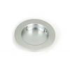 Satin Chrome 75mm Plain Round Pull