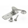 Pewter Monkeytail Lever Bathroom Set