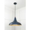 Smooth Brass Frankley Pendant in Dusk