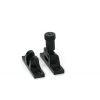 Black Brompton Brighton Fastener - Narrow (Square)