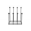 Matt Black Four Pair Boot Rack