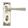 Polished Nickel Newbury Lever Bathroom Set