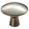 Disc Knob 27mm - Satin Nickel