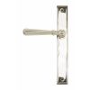 Polished Nickel Newbury Slimline Lever Latch Set