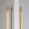 PULL BAR / MEDIUM 275MM / DOUBLE-SIDED / CROSS / BRASS