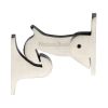 Heritage Brass Door Holder Gravity Design Satin Nickel Finish