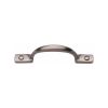 Heritage Brass Pull Handle Russell Design 102mm Satin Nickel finish