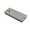 Rutland TS.7003 Hold Open Floor Spring & BC c/w Cover Plate & SA Pack - Right Hand, Satin Stainless Steel