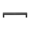 Black Iron Rustic Cabinet Pull Wide Urban Design 160mm CTC