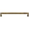 Heritage Brass Cabinet Pull Bauhaus Design 320mm CTC Antique Brass Finish