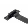 Black 35" Hook & Band Hinge - Cranked (pair)