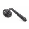 Aged Bronze Hinton Lever on Rose Set - U