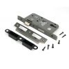 Pewter Euro Din Sash Lock - 60mm Backset/72mm Centre